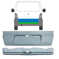 Painel de reparação interna e externa das portas traseiras para Mercedes Vito I W638 1996-2003 / Conjunto 9591