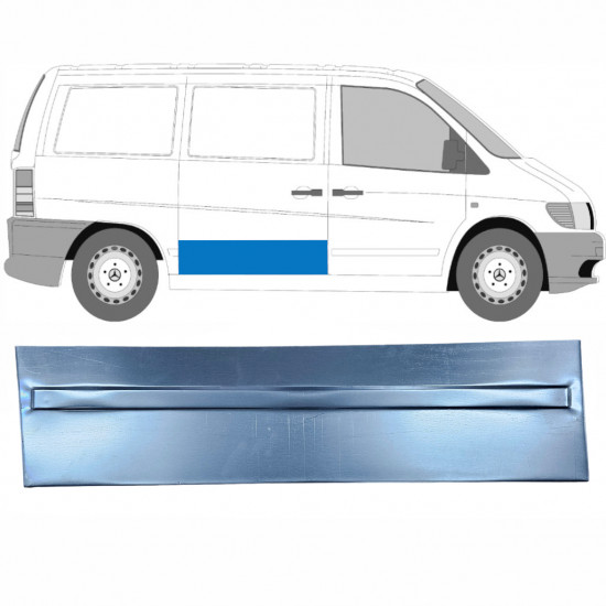 Painel de reparação externa das portas deslizantes para Mercedes Vito 1996-2003 / Direito 8279