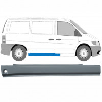 Painel de reparação da soleira da porta deslizante para Mercedes Vito 1996-2003 / Direito 8280