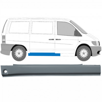 Painel de reparação da soleira da porta deslizante para Mercedes Vito 1996-2003 / Direito 8280