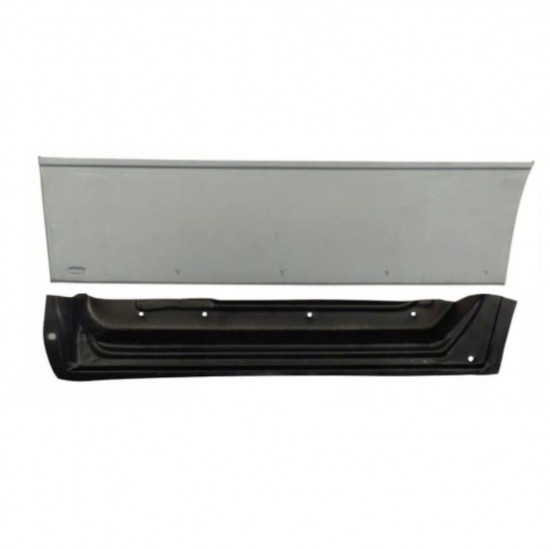 Painel de reparação interna e externa das portas traseiras para Mercedes W123 1975-1985 / Esquerdo / Conjunto 9911