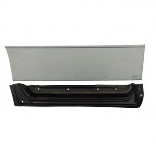 Painel de reparação interna e externa das portas traseiras para Mercedes W123 1975-1985 / Direito / Conjunto 9910