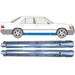 Soleira completa para Mercedes E-Class W124 1984-1996 / Esquerda+Direita / Conjunto 10347