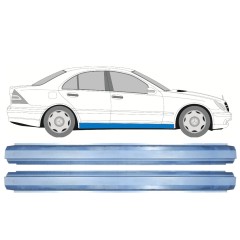 Painel de reparação da soleira para Mercedes C-Class W203 2000-2007 / Esquerda = Direita (simétrico) / Conjunto 9610