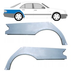 Painel de reparação do guarda-lamas traseiro para Mercedes E-Class W210 1995-2003 / Esquerda+Direita / Conjunto 9455