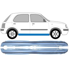 Soleira completa para Nissan Micra K11 1992-2003 / Esquerda+Direita / Conjunto 9640