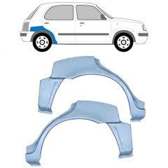 Painel de reparação do guarda-lamas traseiro para Nissan Micra K11 1992-2003 / Esquerda+Direita / Conjunto 9639