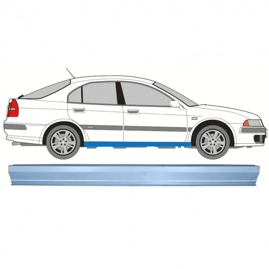 Painel de reparação da soleira para Mitsubishi Carisma 1995-2006 / Esquerda = Direita (simétrico) 8025