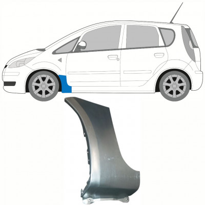 Painel de reparação do guarda-lamas dianteiro para Mitsubishi Colt 2004-2012 / Esquerdo 8381