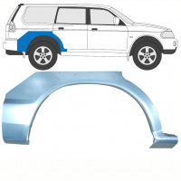 Painel de reparação do guarda-lamas traseiro para Mitsubishi Pajero Sport 1996-2008 / Direito 8081