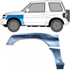 Painel de reparação do guarda-lamas dianteiro para Mitsubishi Pajero Pinin 1998-2007 / Esquerdo / Conjunto 10056