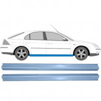 Painel de reparação da soleira para Ford Mondeo 2000-2007 / Esquerda = Direita (simétrico) / Conjunto 9491