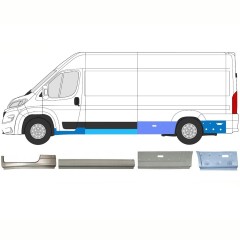 Kit de reparos para Opel Movano 2021-2026 / Esquerdo 16808