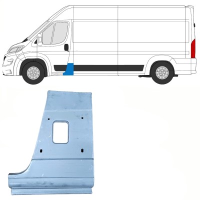 Painel de reparação do pilar para Opel Movano 2021-2026 / Esquerdo 16486