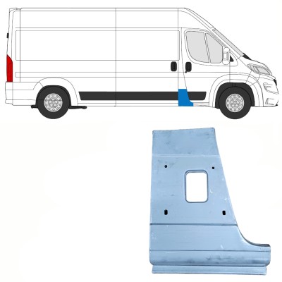 Painel de reparação do pilar para Opel Movano 2021-2026 / Direito 16485