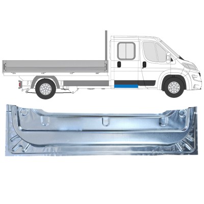 Painel de reparação interna das portas traseiras para Opel Movano 2021-2026 / Esquerda = Direita (simétrico) 16407