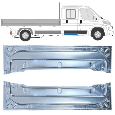 Painel de reparação interna das portas traseiras para Opel Movano 2021-2026 / Esquerda+Direita 16406