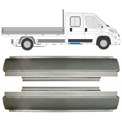Painel de reparação traseira da soleira para Opel Movano 2021-2026 / Esquerda+Direita 16424
