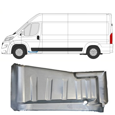 Degrau de entrada da porta para Opel Movano 2021-2026 / Esquerdo 16454