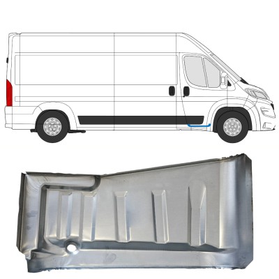 Degrau de entrada da porta para Opel Movano 2021-2026 / Direito 16453