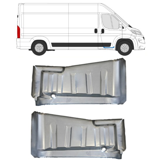 Degrau de entrada da porta para Opel Movano 2021-2026 / Esquerda+Direita 16455