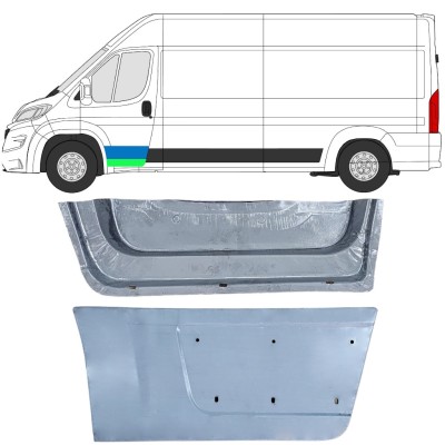 Painel de reparação interna e externa das portas dianteiras para Opel Movano 2021-2026 / Esquerdo 16479