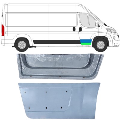 Painel de reparação interna e externa das portas dianteiras para Opel Movano 2021-2026 / Direito 16478