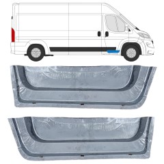 Painel de reparação interna das portas dianteiras para Opel Movano 2021-2026 / Esquerda+Direita 16477