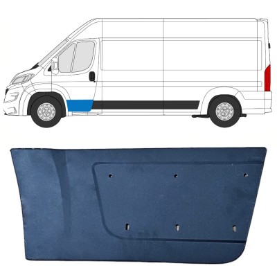 Painel de reparação das portas dianteiras para Opel Movano 2021-2026 / Esquerdo 16451