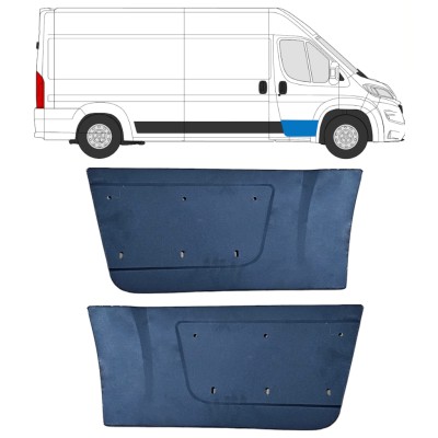 Painel de reparação das portas dianteiras para Opel Movano 2021-2026 / Esquerda+Direita 16452