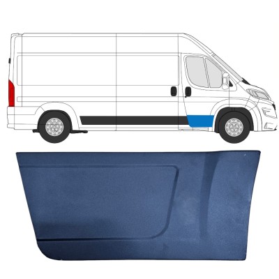 Painel de reparação das portas dianteiras para Opel Movano 2021-2026 / Direito 16447