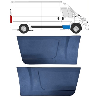 Painel de reparação das portas dianteiras para Opel Movano 2021-2026 / Esquerda+Direita / Conjunto 16449