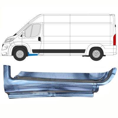 Painel de reparação da soleira da porta dianteira para Opel Movano 2021-2026 / Esquerdo 16415