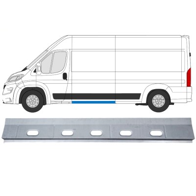 Painel de reparação interna da soleira para Opel Movano 2021-2026 / Esquerda = Direita (simétrico) 16484