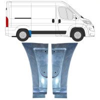 Painel de reparação do guarda-lamas traseiro para Opel Movano 2021-2026 / Esquerda+Direita 16499