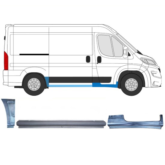 Kit de reparos para Opel Movano 2021-2026 / Direito 16533