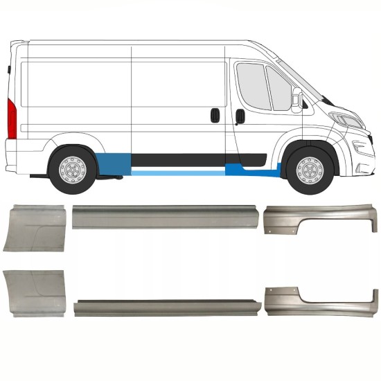 Kit de reparos para Opel Movano 2021-2026 / Esquerda+Direita 16427