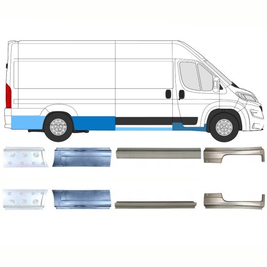 Kit de reparos para Opel Movano 2021-2026 / Esquerda+Direita 16465