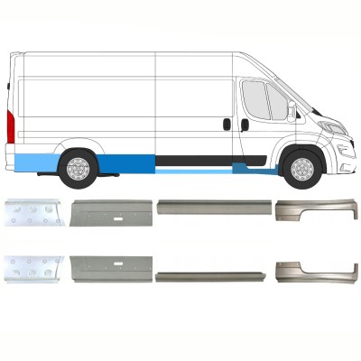 Kit de reparos para Opel Movano 2021-2026 / Esquerda+Direita 16470