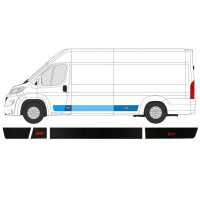 Conjunto de molduras para Opel Movano 2021-2026 / Esquerdo / 14425