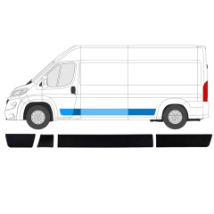 Conjunto de molduras para Opel Movano 2021-2026 / Esquerdo / 14419