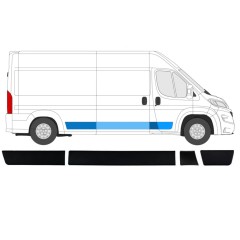 Conjunto de molduras para Opel Movano 2021-2026 / Direito / 14416