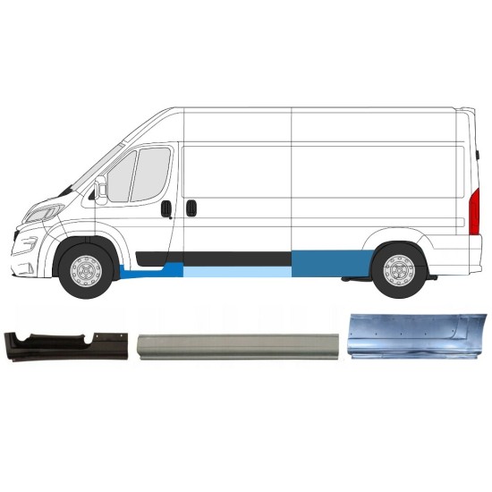 Kit de reparos para Opel Movano 2021-2026 / Esquerdo 16538