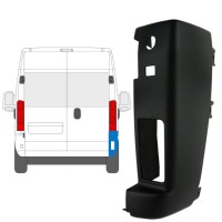 Canto do para-choque traseiro 180 graus para Opel Movano 2021-2026 / Direito 15800
