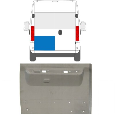 Painel de reparação das portas traseiras para Opel Movano 2021-2026 / Esquerdo 16503