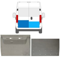 Painel de reparação das portas traseiras para Opel Movano 2021-2023 / Esquerda+Direita / Conjunto 16727