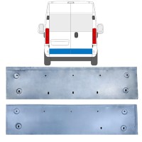 Painel de reparação das portas traseiras para Opel Movano 2021-2026 / Esquerda+Direita 16514