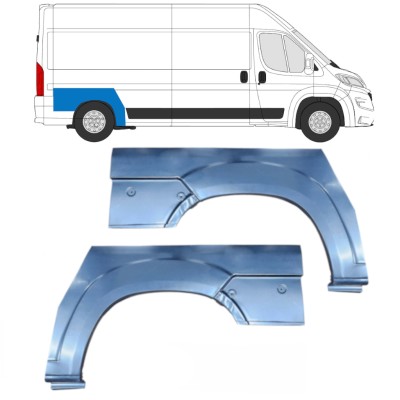 Painel de reparação do guarda-lamas traseiro para Opel Movano 2021-2026 / Esquerda+Direita 16440