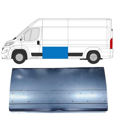 Painel de reparação lateral alta para Opel Movano 2021-2026 / Esquerda = Direita (simétrico) 16481