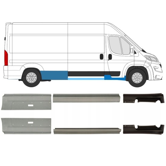 Kit de reparos para Opel Movano 2021-2026 / Esquerda+Direita 16469
